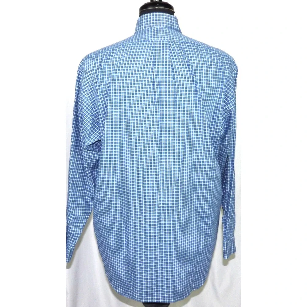 Polo Ralph Lauren BLAKE Long Sleeved Plaid Button Up Shirt Men's Medium